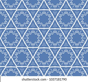 Abstract repeat backdrop. Design for prints, textile, decor, fabric. Vector monochrome seamless pattern