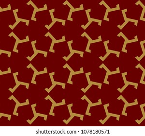 Abstract repeat backdrop. Design for prints, textile, decor, fabric. Vector monochrome seamless pattern