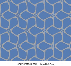Abstract repeat backdrop. Design for prints, textile, decor, fabric. Vector monochrome seamless pattern