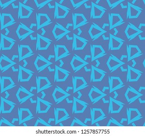 Abstract repeat backdrop. Design for prints, textile, decor, fabric. Vector monochrome seamless pattern