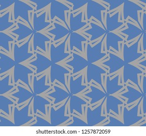 Abstract repeat backdrop. Design for prints, textile, decor, fabric. Vector monochrome seamless pattern