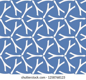 Abstract repeat backdrop. Design for prints, textile, decor, fabric. Vector monochrome seamless pattern