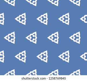 Abstract repeat backdrop. Design for prints, textile, decor, fabric. Vector monochrome seamless pattern