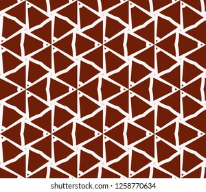 Abstract repeat backdrop. Design for prints, textile, decor, fabric. Vector monochrome seamless pattern