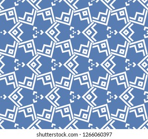 Abstract repeat backdrop. Design for prints, textile, decor, fabric. Vector monochrome seamless pattern