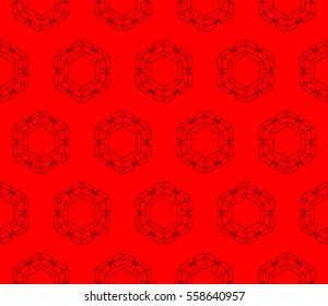 Abstract repeat backdrop. Design for prints, textile, decor, fabric. Vector monochrome seamless pattern