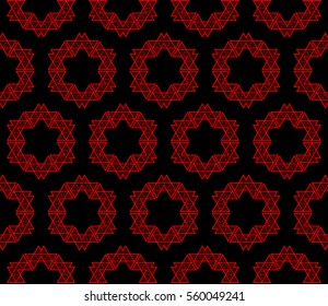Abstract repeat backdrop. Design for prints, textile, decor, fabric. Vector monochrome seamless pattern