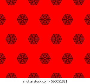 Abstract repeat backdrop. Design for prints, textile, decor, fabric. Vector monochrome seamless pattern