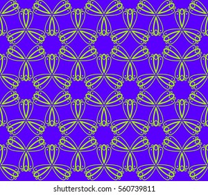 Abstract repeat backdrop. Design for prints, textile, decor, fabric. Vector monochrome seamless pattern
