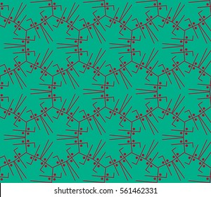 Abstract repeat backdrop. Design for prints, textile, decor, fabric. Vector monochrome seamless pattern