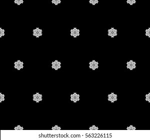 Abstract repeat backdrop. Design for prints, textile, decor, fabric. Vector monochrome seamless pattern