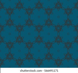 Abstract repeat backdrop. Design for prints, textile, decor, fabric. Vector monochrome seamless pattern