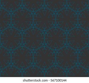 Abstract repeat backdrop. Design for prints, textile, decor, fabric. Vector monochrome seamless pattern