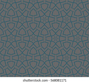 Abstract repeat backdrop. Design for prints, textile, decor, fabric. Vector monochrome seamless pattern