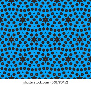 Abstract repeat backdrop. Design for prints, textile, decor, fabric. Vector monochrome seamless pattern