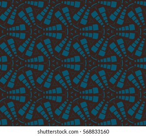 Abstract repeat backdrop. Design for prints, textile, decor, fabric. Vector monochrome seamless pattern