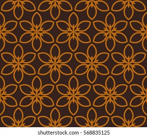 Abstract repeat backdrop. Design for prints, textile, decor, fabric. Vector monochrome seamless pattern