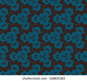 Abstract repeat backdrop. Design for prints, textile, decor, fabric. Vector monochrome seamless pattern