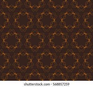 Abstract repeat backdrop. Design for prints, textile, decor, fabric. Vector monochrome seamless pattern