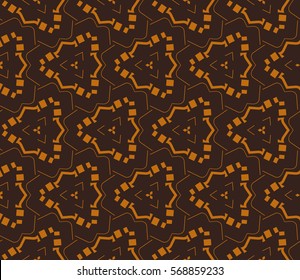 Abstract repeat backdrop. Design for prints, textile, decor, fabric. Vector monochrome seamless pattern