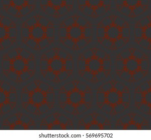 Abstract repeat backdrop. Design for prints, textile, decor, fabric. Vector monochrome seamless pattern