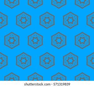 Abstract repeat backdrop. Design for prints, textile, decor, fabric. Vector monochrome seamless pattern