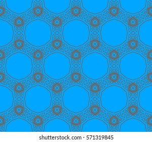 Abstract repeat backdrop. Design for prints, textile, decor, fabric. Vector monochrome seamless pattern