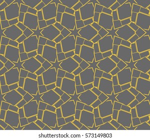 Abstract repeat backdrop. Design for prints, textile, decor, fabric. Vector monochrome seamless pattern