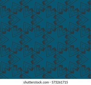 Abstract repeat backdrop. Design for prints, textile, decor, fabric. Vector monochrome seamless pattern
