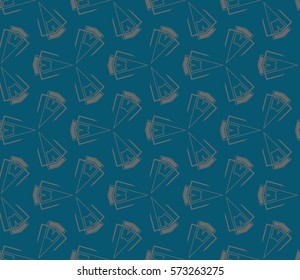 Abstract repeat backdrop. Design for prints, textile, decor, fabric. Vector monochrome seamless pattern