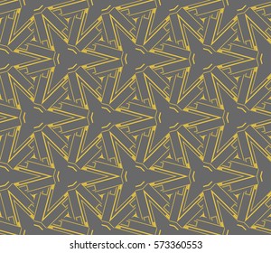 Abstract repeat backdrop. Design for prints, textile, decor, fabric. Vector monochrome seamless pattern