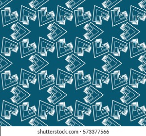 Abstract repeat backdrop. Design for prints, textile, decor, fabric. Vector monochrome seamless pattern