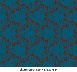 Abstract repeat backdrop. Design for prints, textile, decor, fabric. Vector monochrome seamless pattern