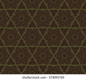 Abstract repeat backdrop. Design for prints, textile, decor, fabric. Vector monochrome seamless pattern