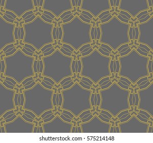 Abstract repeat backdrop. Design for prints, textile, decor, fabric. Vector monochrome seamless pattern
