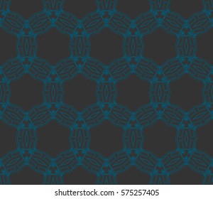 Abstract repeat backdrop. Design for prints, textile, decor, fabric. Vector monochrome seamless pattern