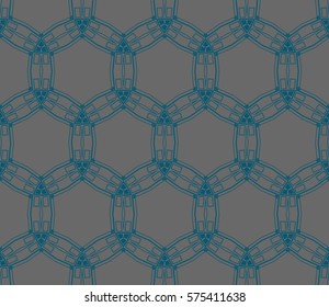 Abstract repeat backdrop. Design for prints, textile, decor, fabric. Vector monochrome seamless pattern
