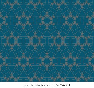 Abstract repeat backdrop. Design for prints, textile, decor, fabric. Vector monochrome seamless pattern