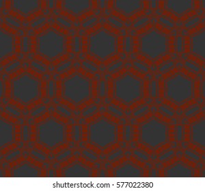 Abstract repeat backdrop. Design for prints, textile, decor, fabric. Vector monochrome seamless pattern