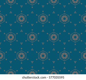 Abstract repeat backdrop. Design for prints, textile, decor, fabric. Vector monochrome seamless pattern