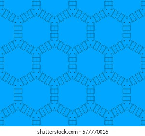 Abstract repeat backdrop. Design for prints, textile, decor, fabric. Vector monochrome seamless pattern