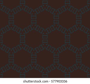 Abstract repeat backdrop. Design for prints, textile, decor, fabric. Vector monochrome seamless pattern