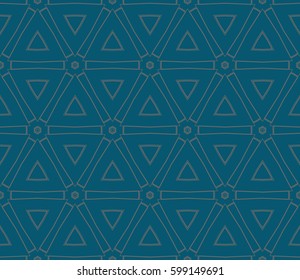 Abstract repeat backdrop. Design for prints, textile, decor, fabric. Vector monochrome seamless pattern