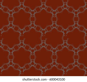 Abstract repeat backdrop. Design for prints, textile, decor, fabric. Vector monochrome seamless pattern