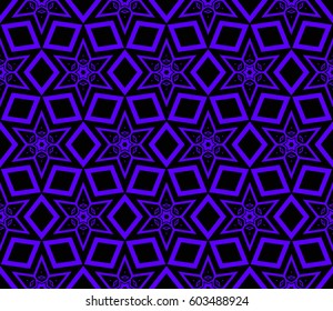 Abstract repeat backdrop. Design for prints, textile, decor, fabric. Vector monochrome seamless pattern
