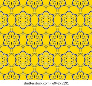 Abstract repeat backdrop. Design for prints, textile, decor, fabric. Vector monochrome seamless pattern