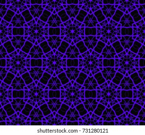 Abstract repeat backdrop. Design for prints, textile, decor, fabric. Vector monochrome seamless pattern