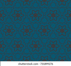Abstract repeat backdrop. Design for prints, textile, decor, fabric. Vector seamless pattern