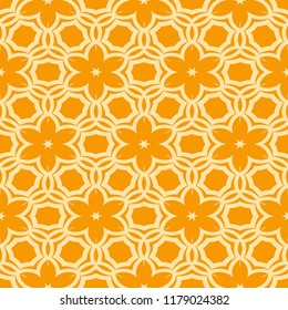 Abstract repeat backdrop with lace floral ornament. Seamless Design for prints, textile, decor, fabric. Super vector pattern