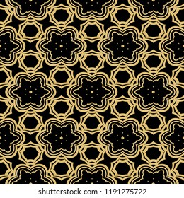Abstract repeat backdrop with lace floral ornament. Seamless Design for prints, textile, decor, fabric. Super vector pattern